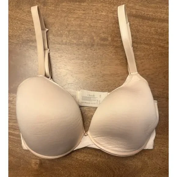 Chantelle 2196 Nude Bra 36DD Underwire Lightly Lined Convertible Racerback EUC - Picture 1 of 6